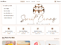 Website cửa hàng bán bánh CakeBloom