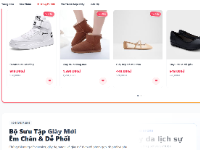 Website Cửa Hàng Giày Thời Trang & Thể Thao