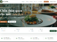 Website đặt chỗ nhà hàng trực tuyến