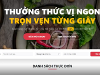 Website đặt đồ ăn nhanh fastfood