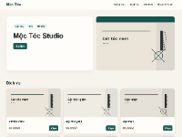 Website đặt lịch cắt tóc trực tuyến