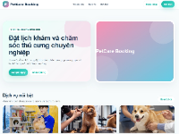 Website đặt lịch khám thú cưng và quản lý hồ sơ thú cưng