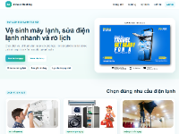 Website đặt lịch vệ sinh máy lạnh điện lạnh