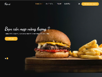 Website đặt món ăn nhanh và quản lý đơn hàng Code web Code đồ án Web bán hàng
