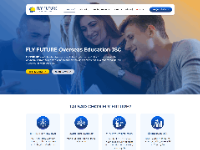 Website dịch vụ du học quốc tế khóa đào tạo học viên | Langding page du học quốc tế chọn ngành chọn trường cho học sinh sinh viên