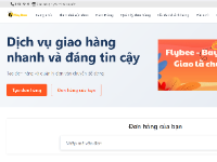 Website giao nhận hàng hóa của công ty chuyển phát nhanh toàn quốc