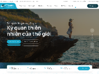 Website giới thiệu tour du lịch khám phá thiên nhiên