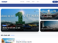Website giới thiệu và mua bán xe điện VinFast