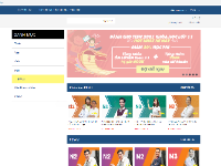 Website khóa học online php giao diện được