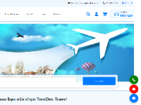 Website kinh doanh du lịch basic
