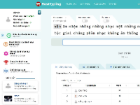 Website Luyện gõ phím online ASP.NET MVC & SQL Server + Full Báo cáo Word