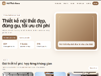 Website nhận yêu cầu thiết kế nội thất