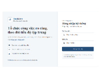 Website quản lý công việc TaskFlow