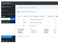 website quản lý điểm,web quản lý sinh viên,web php