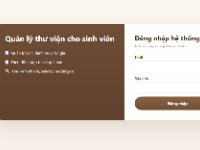 Website quản lý thư viên cho sinh viên
