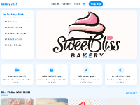 Website quản lý tiệm bánh Bakery Manager 2026
