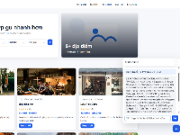 Website Review Địa Điểm Ăn Uống Tích Hợp AI