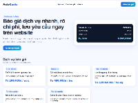 Website tạo báo giá dịch vụ tự động