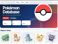Website thông tin pokemon đẹp