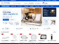 Website thương mại điện tử bán đèn LED