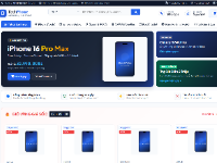 Website Thương mại Điện tử Bán lẻ Điện thoại & Thiết bị Công nghệ Chính Hãng