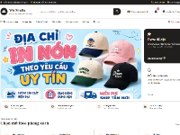 Website thương mại điện tử bán mũ trực tuyến thanh toán vnpay