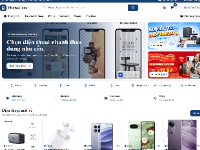 Website thương mại điện tử kinh doanh điện thoại có AI chatbot