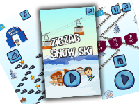 Zig Zag,Project,game,unity,ZigZag Snow Ski