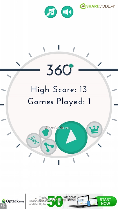 android game,mobile game,360 - HD,Game Template,High score