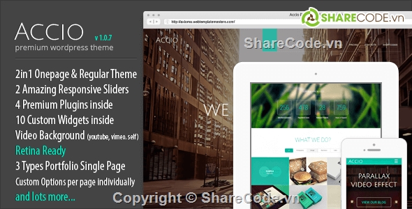 Responsive WordPress Theme,Responsive Design,Inform me,Theme html,OnePage v1.0.7