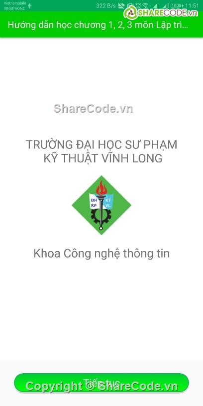 Full code bc lap trinh android,app hoc android,bao cao lap trinh android,full code bao cao lap trinh tren thiet bi di dong,app hoc android chuong 1 2 3,Lập trình Android trên thiết bị di động