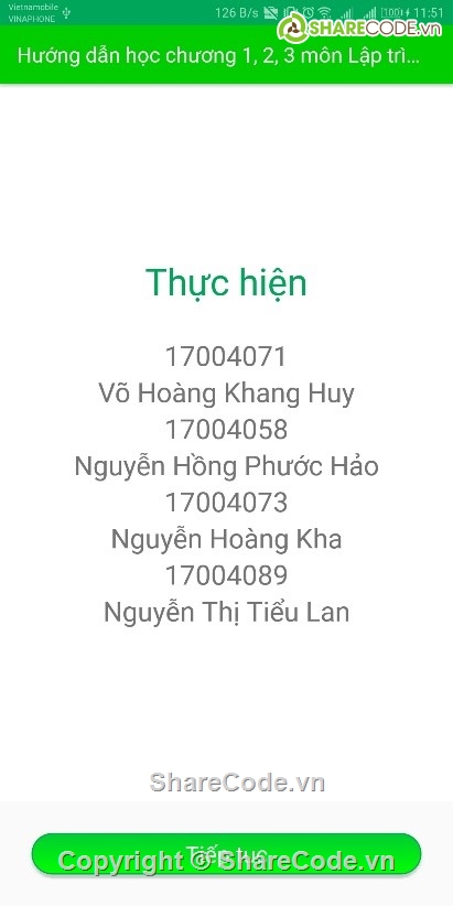 Full code bc lap trinh android,app hoc android,bao cao lap trinh android,full code bao cao lap trinh tren thiet bi di dong,app hoc android chuong 1 2 3,Lập trình Android trên thiết bị di động