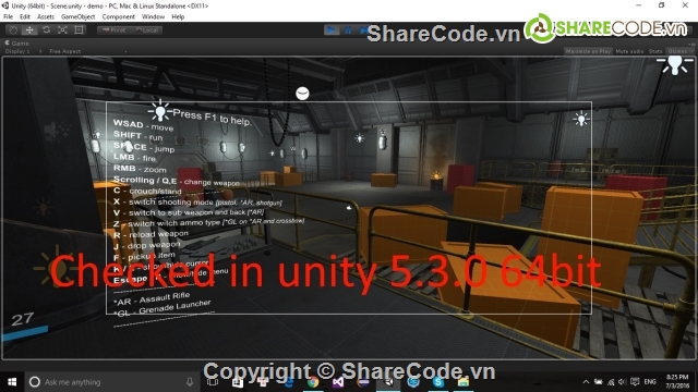 fps game unity,shooter game unity,source code unity,unity endless runner game,unity endless jumper game,Advanced Shooter Kit