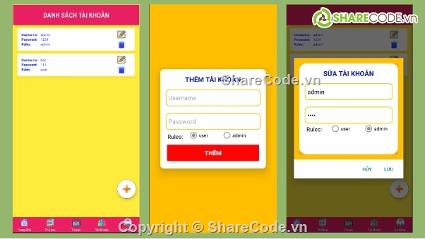 App,app đọc truyện android java,app android java sqlite,app đọc truyện,android java,app bán hàng