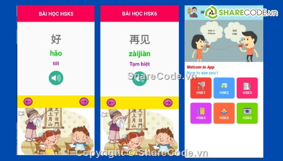 App,app android java,sqlite,app android,java,app học