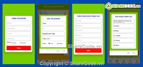 App,App Android,app trắc nghiệm android java,app android java sqlite,app thi trắc nghiệm,app trắc nghiệm android java sqlite