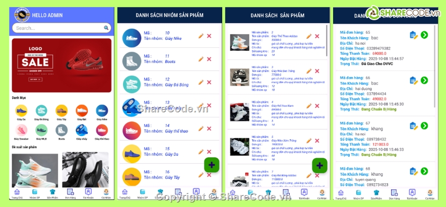 App,android,java,app bán hàng,app bán hàng android java sqlite,app bán hàng android java