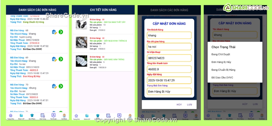 App,android,java,app bán hàng,app bán hàng android java sqlite,app bán hàng android java