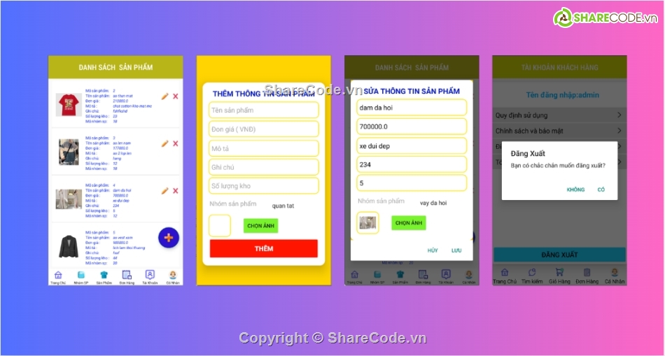 android,app bán hàng android,android java,app bán hàng android java sqlite,sqlite in android,app bán hàng