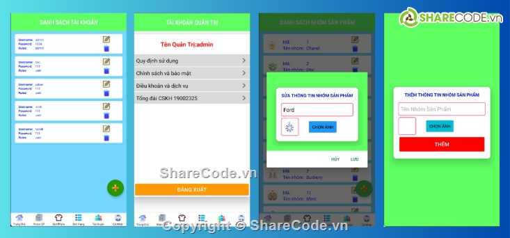App,android,app android,đầy đủ chức năng,app android bán hàng,android java