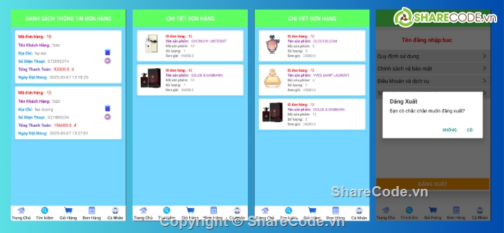 App,android,app android,đầy đủ chức năng,app android bán hàng,android java