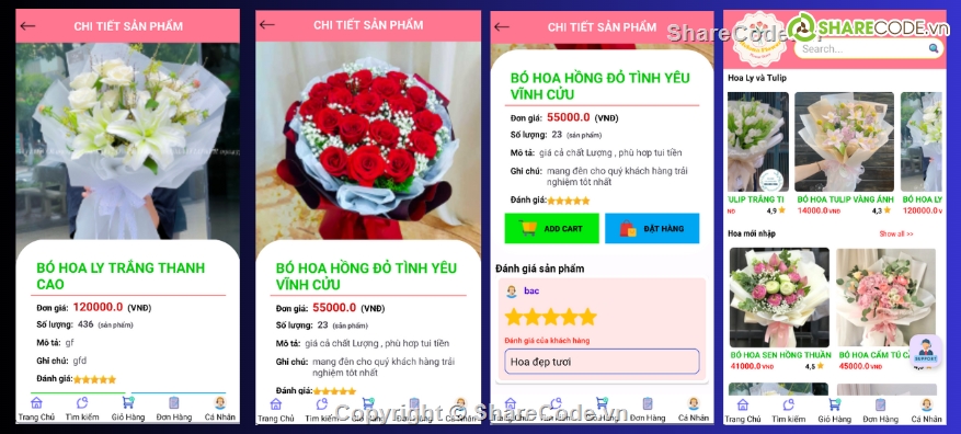 App,android,java,bán hoa,app bán hàng,app bán hàng android java