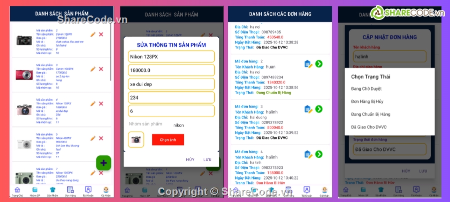 App,android,camera,app bán hàng,app bán hàng android,android java