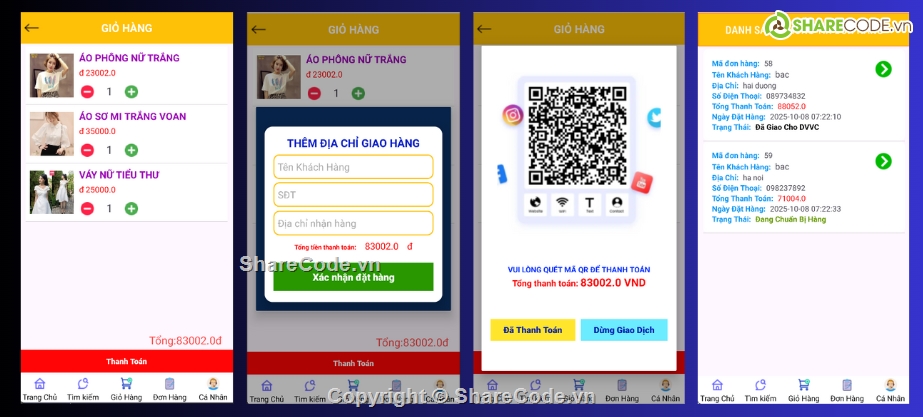 App,android,java,app bán hàng android,bán quần áo,app android java