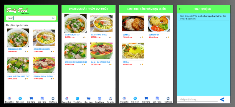 đồ án java,đồ án android,app java,app,app đặt hàng android,android java sqlite