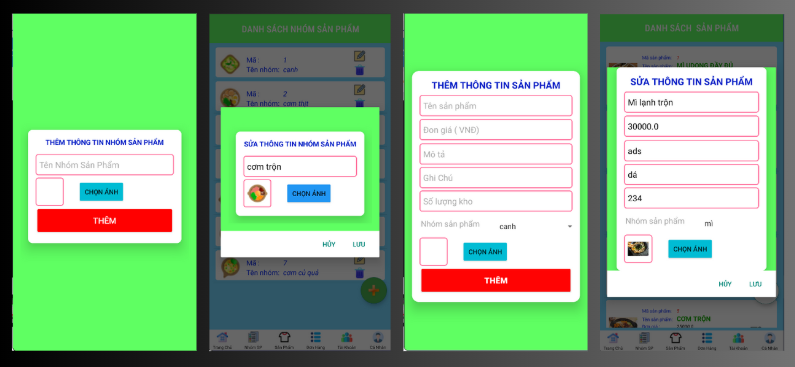 đồ án java,đồ án android,app java,app,app đặt hàng android,android java sqlite