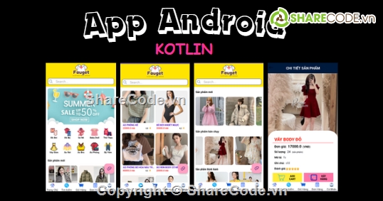 App,android,app android bán hàng quần áo,kotlin,android app bán hàng,app android