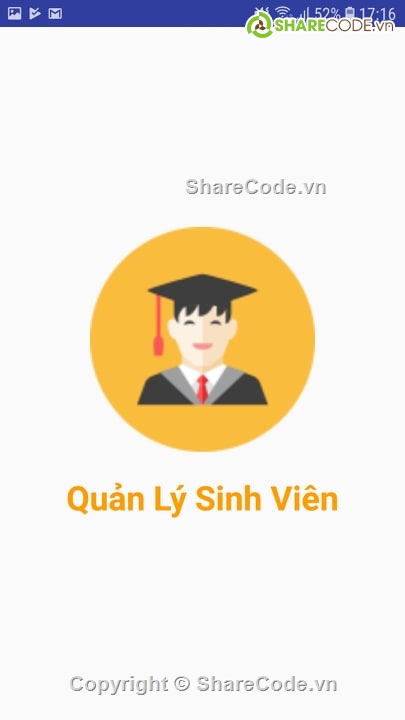 quản lý sinh viên,quản lý sinh viên android,quản lý sinh viên firebase