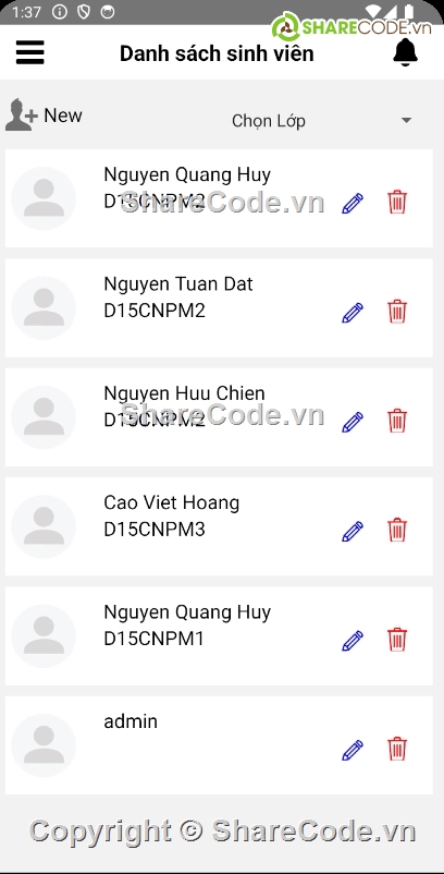 app quản lý sinh viên,app quản lý điểm sinh viên,source code app quản lý sinh viên,share code app quản lý điểm sinh viên,app react-native quản lý sinh viên,app android quản lý sinh viên