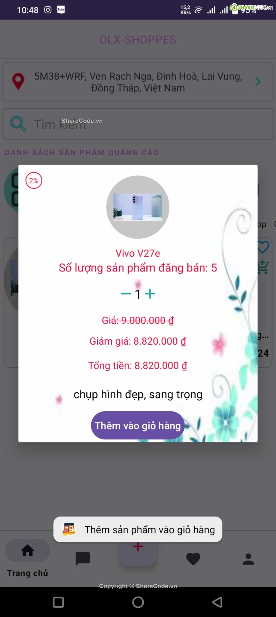 Bán hàng,App Android,Grocery app,foodapp,App Bán hàng